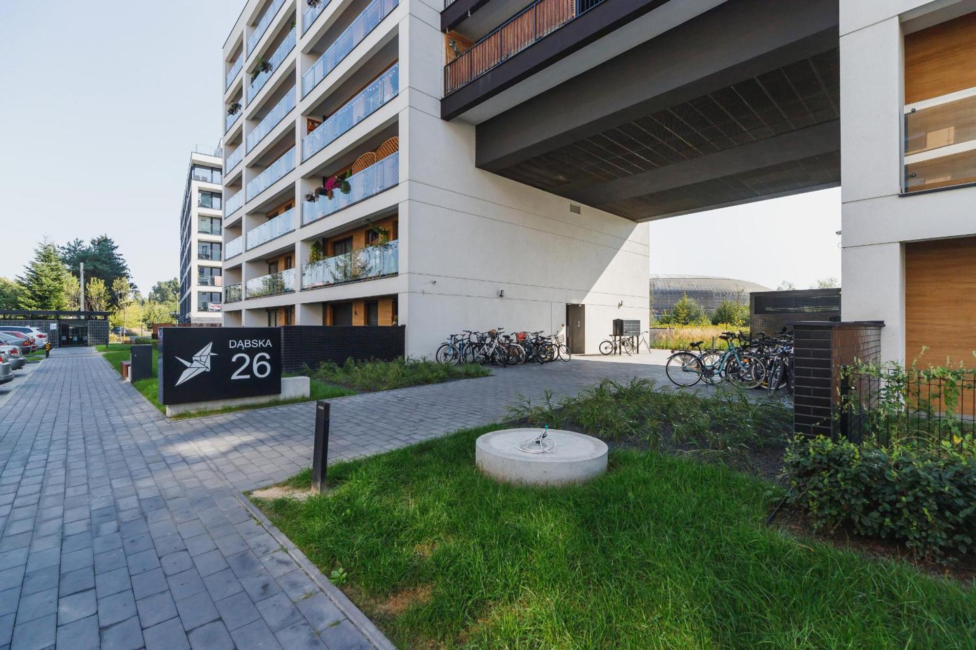 Dabska Studio With Terrace & Parking By Noclegi Renters Krakow Dış mekan fotoğraf